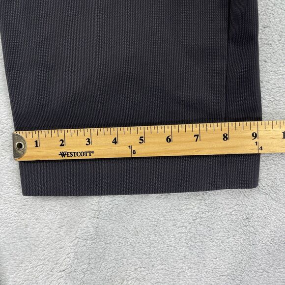 Banana Republic Dress Pants Mens 36x34 Navy Non Iron Tailored Slim Fit - Picture 14 of 15